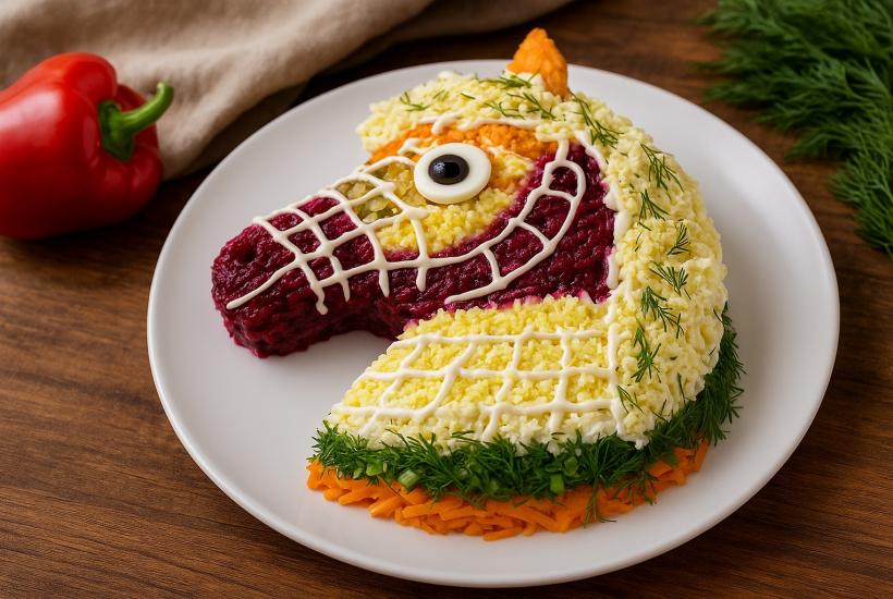 Слоеный салат