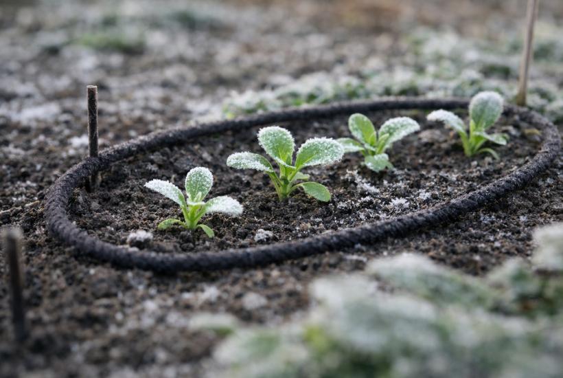 Растения зимой