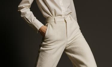 Белый вельвет стал главным трендом зимнего сезона — ELLE