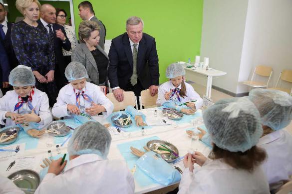 В Ростовской  области открылась новая  школа