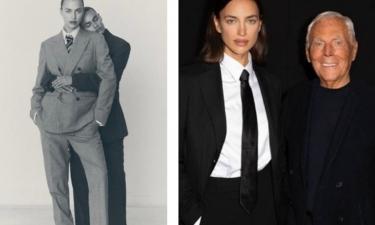 Мне повезло быть его женщиной: Ирина Шейк эмоционально отреагировала на смерть Армани