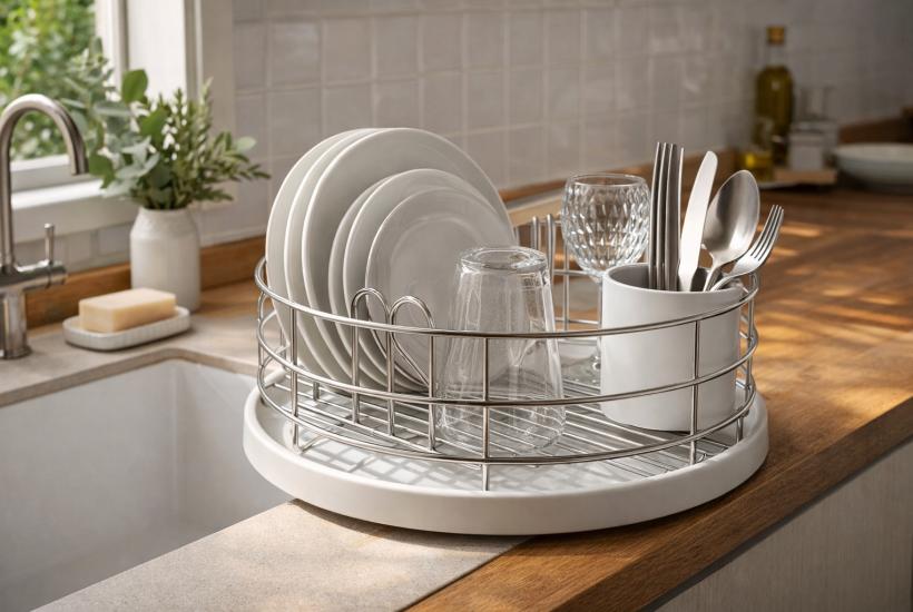 Сливная стойка для посуды