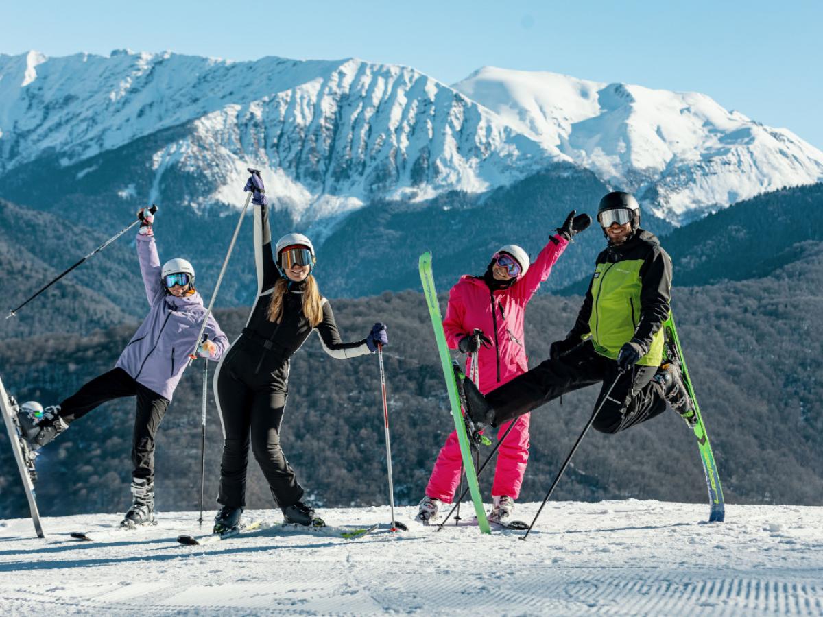 Роза Хутор официально открыл зимний сезон