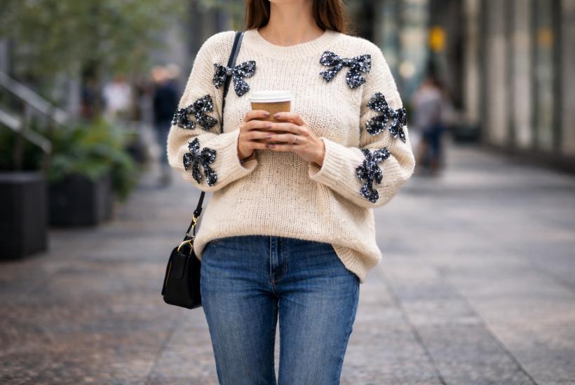 Девушка в свитере