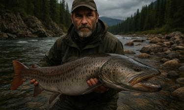 Таймень — крупнейший пресноводный лососёвый хищник Евразии
