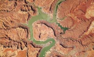 NASA показала фото озера Пауэлл из космоса