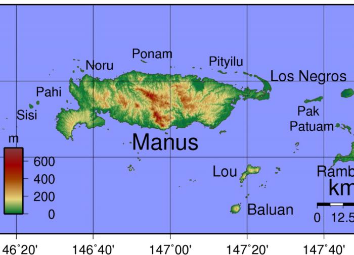 Ученые США назвали грузовик причиной сейсмического сигнала на острове Манус