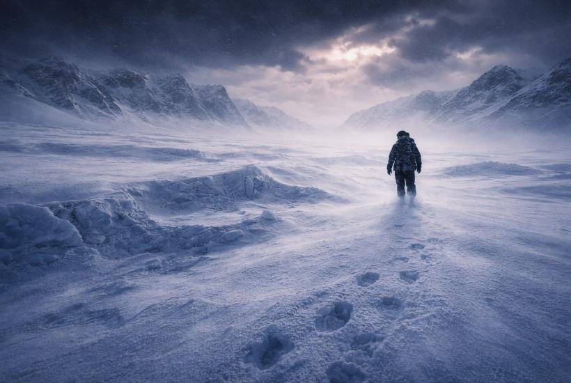 Человек среди льдов