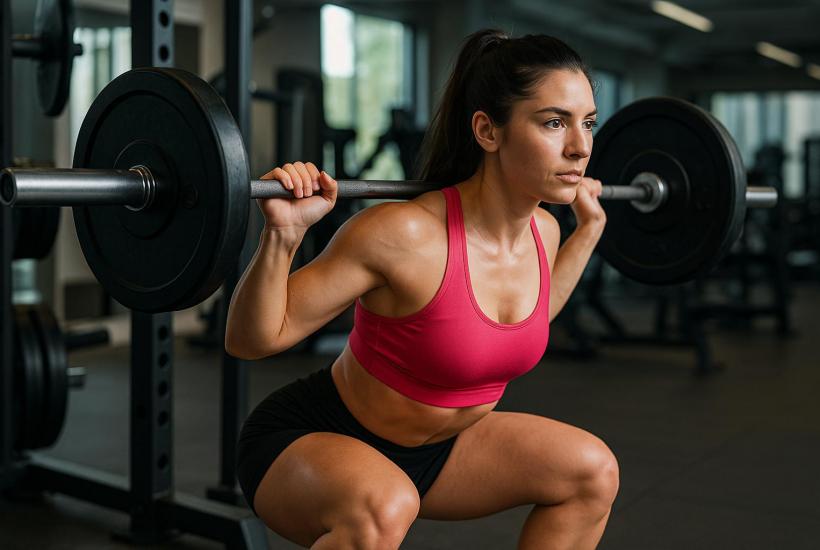 Приседания со штангой