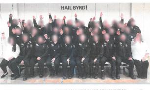 Кадеты в Америке будут уволены за нацистское приветствие