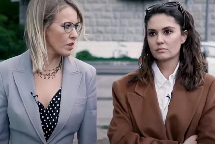 Ксения Собчак и Агата Муцениеце