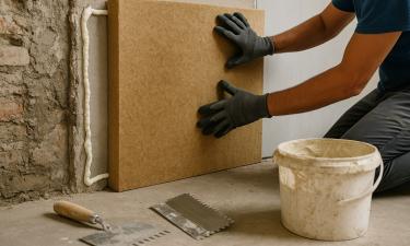 Глиняно-опилочная смесь регулирует влажность в доме