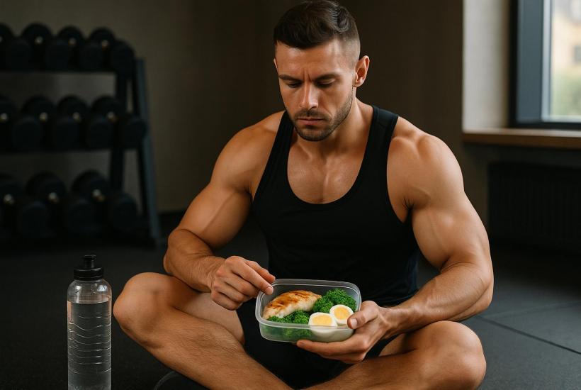 Сушка тела и правильное питание спортсмена