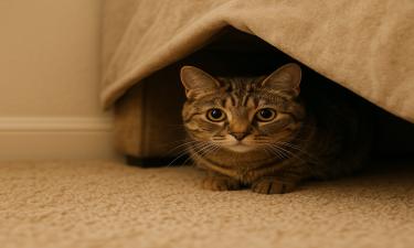 Кошка исчезает, как только приходят гости: это не каприз, а тайный сигнал хозяину