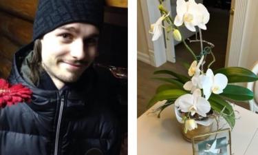 Ирина Безрукова каждый год получает цветущую орхидею от сына