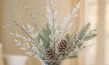 Замороженные букеты из веток и лозы становятся зимним трендом — Prima Inspirace