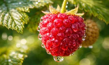 Сорт малины "Метеор" рано созревает и переносит заморозки