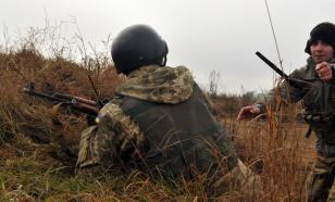 Штурмовики ВС России применяют робота БР-2 с пулемётом в зоне спецоперации