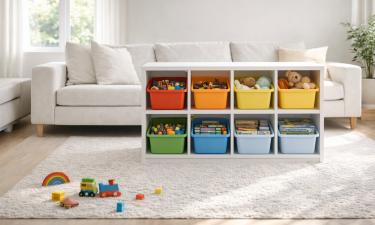 Игрушки больше не захватывают дом: два решения стирают следы детского хаоса