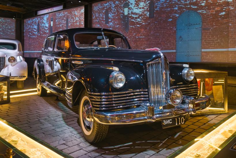 Moscow. Museum of The Special Purpose Garage. ZIS-110 P4111616 2600 Moscow. Museum of The Special Purpose Garage. ZIS-110 P4111616 2600