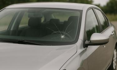 Полимер заполнил свежий скол и восстановил прозрачность по данным Автокода