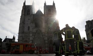 Задержан подозреваемый в поджоге древнего собора в Нанте