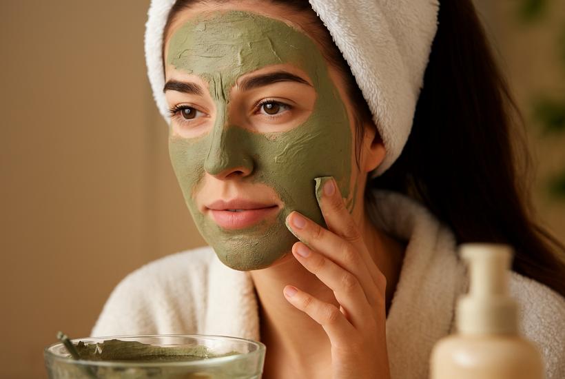 Глиняная маска для лица