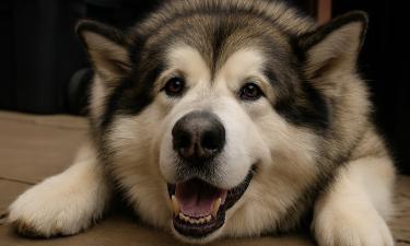 В этом доме всё решает пёс: гигант весом 82 килограмма превратил хозяйку в свою ассистентку