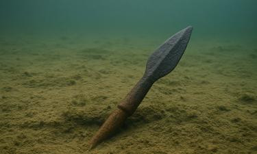 В Польше найдено крылатое копьё с золотыми и серебряными узорами — археологи