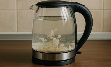 Накипь в чайниках разрушается органическими кислотами быстрее, чем содой