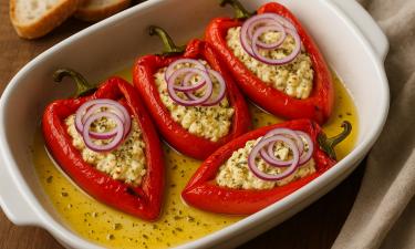 Сочный перец и нежный сыр: дуэт, от которого невозможно отказаться — быстрый способ удивить гостей