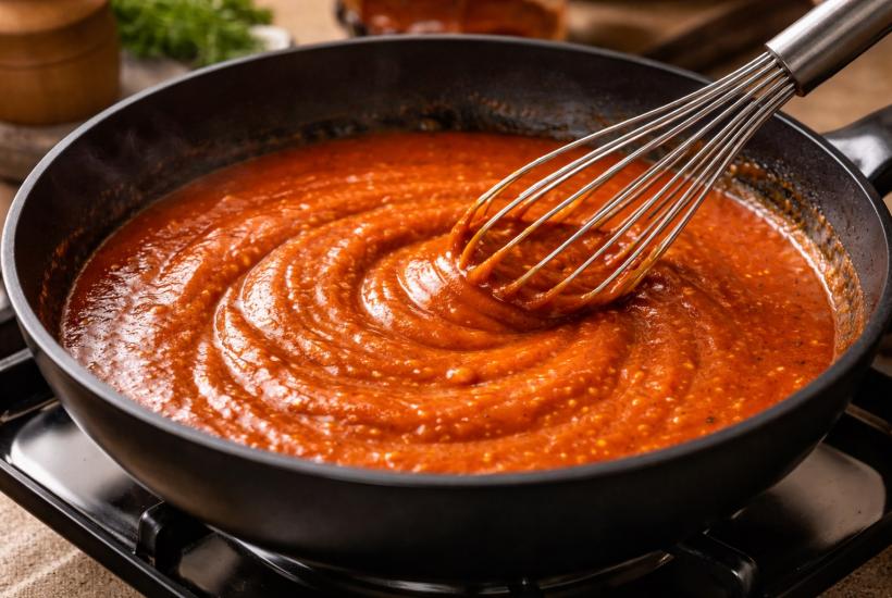 Подлива на сковороде