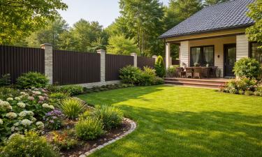 Этим выбором ломают себе весь двор: один забор душит, другой спасает пространство