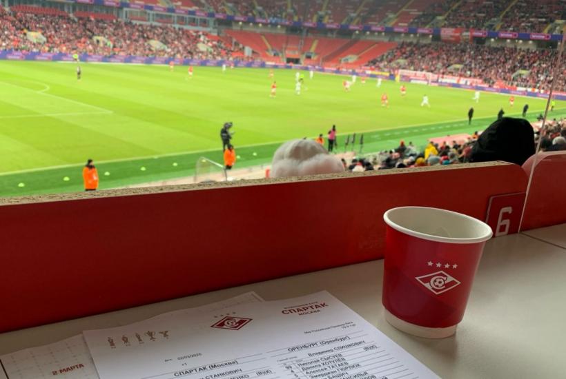 Матч Спартак - Оренбург