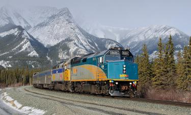 Ночной поезд The Canadian проходит путь Ванкувер — Торонто за четыре дня — VIA Rail