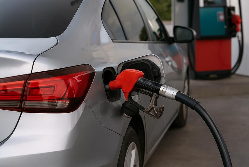 Автомобиль на заправке