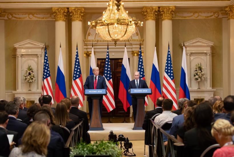 Дональд Трамп и Владимир Путин