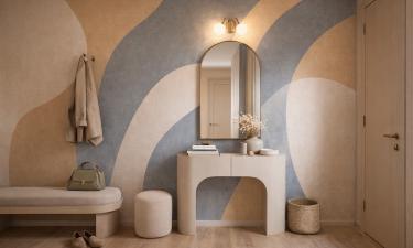 Прихожая перестаёт быть проходной: обои-2026 превращают вход в дом в арт-объект