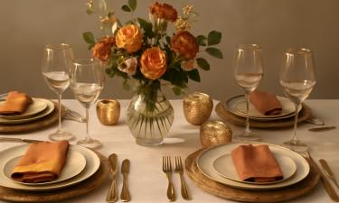 Натуральный камень и мрамор заменяют тканевые скатерти в сервировке — Bovary