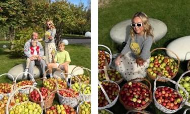Яна Рудковская организовала урожайный фотосет: что скрыто за семейными улыбками