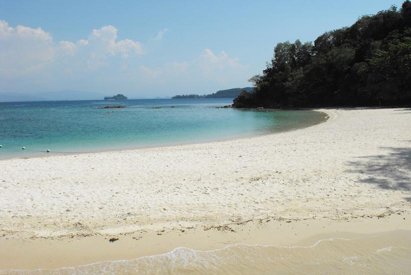 Белые пляжи, Борнео, Малайзия