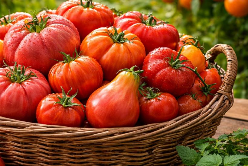 Томат "Бычье сердце" даёт плоды массой до одного килограмма
