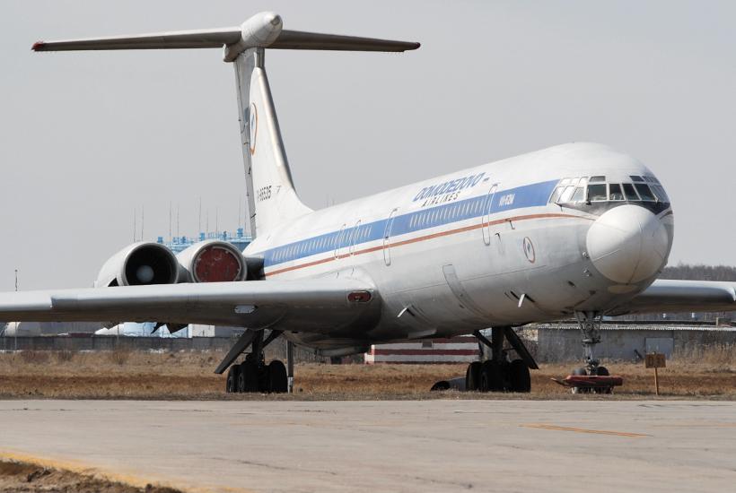 Ильюшин Ил-62 2444555, Москва - Домодедово RP6414 Ильюшин Ил-62 2444555, Москва - Домодедово RP6414