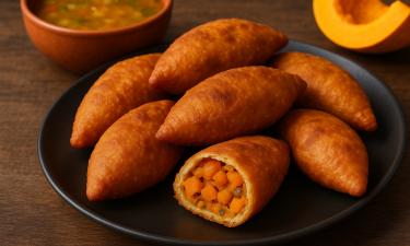 Золотистые пирожки с тыквой и луком: постное чудо, от которого невозможно отказаться