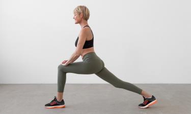 Шагающие выпады дают пиковую активацию ягодичных мышц