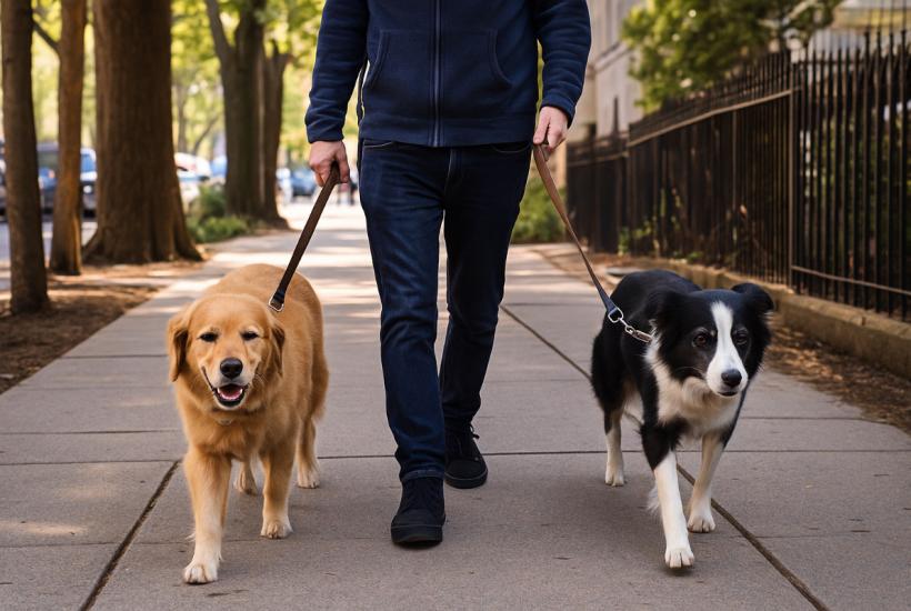Две прогулки в день снижают риск заболеваний и нарушений поведения у собак