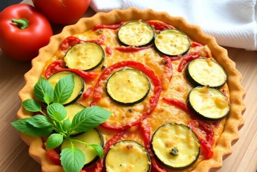 овощной пирог овощной пирог
