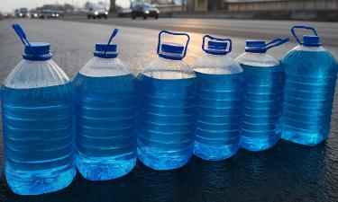 Незамерзайка должна содержать изопропиловый спиртч