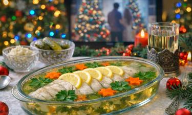 Бульон для заливной рыбы варят из головы и костей судака