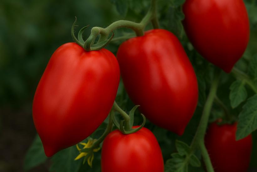 Томаты на ветке